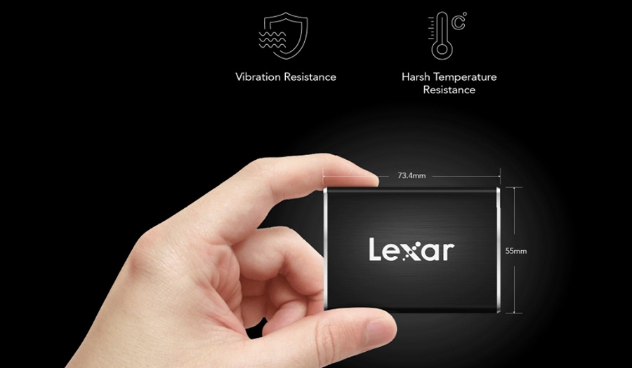 Lexar anuncia el SSD portátil de 1 TB más rápido del mundo